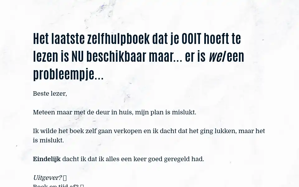 Screenshot of hypnosenederland.lpages.co