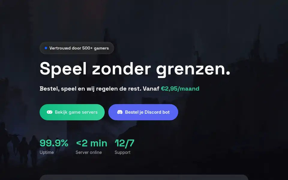 Screenshot of hytalenode.nl
