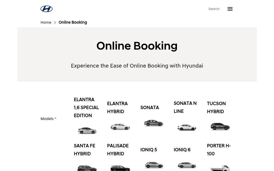 Screenshot of hyundai-nishat.com