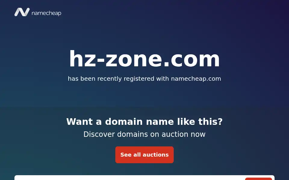 Screenshot of hz-zone.com