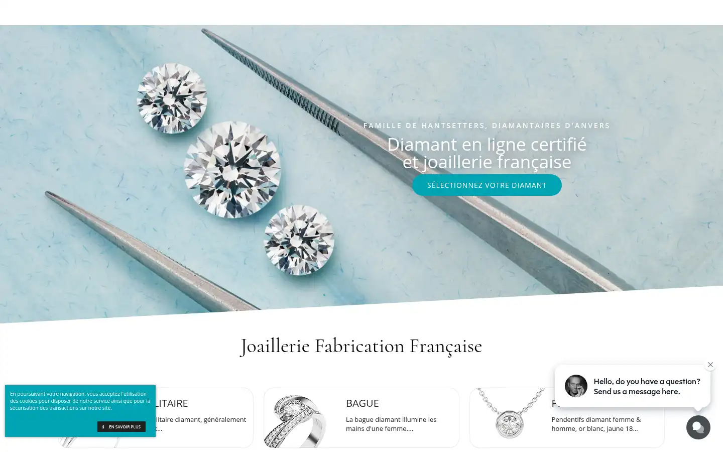 Screenshot of i-diamants.com