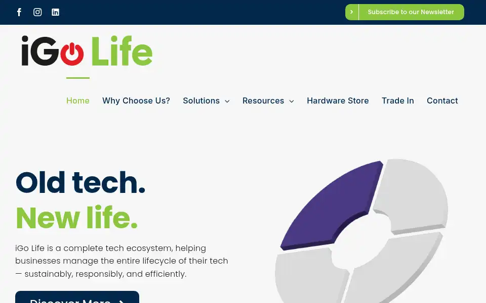 Screenshot of i-go.life