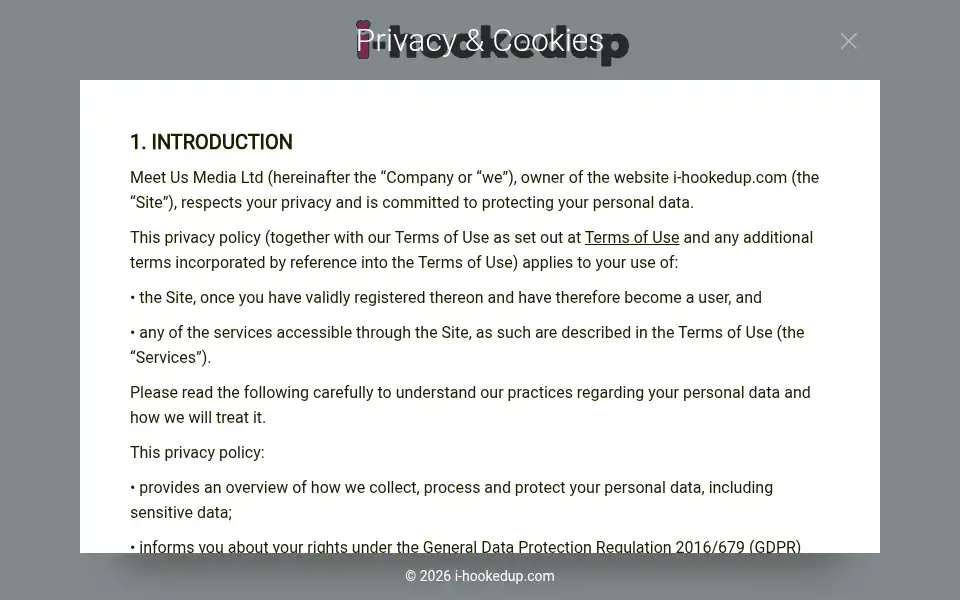 Screenshot of i-hookedup.com