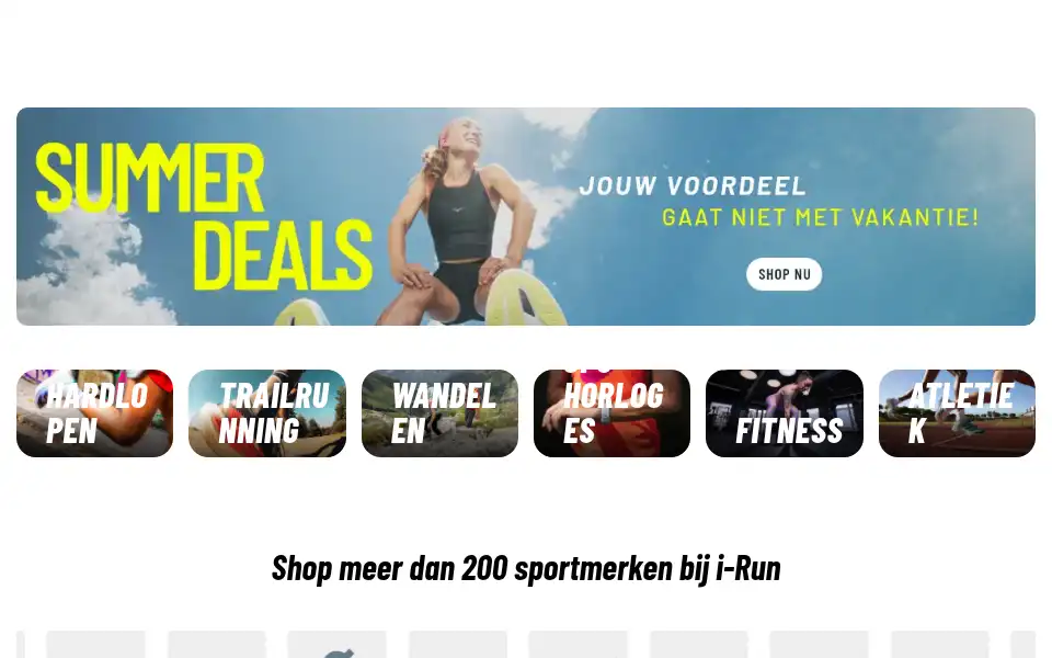 Screenshot of i-run.nl