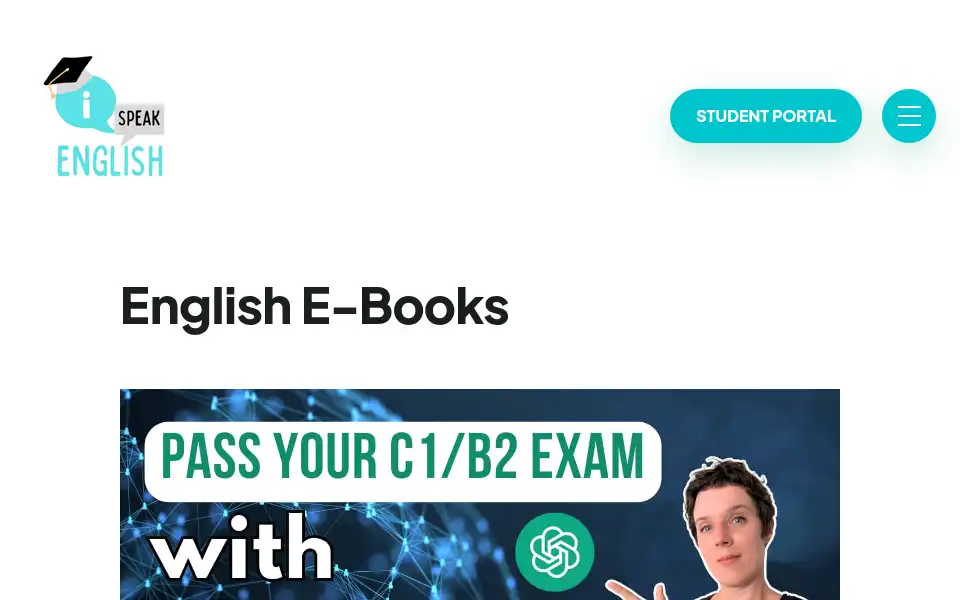 Screenshot of i-speakenglish.com