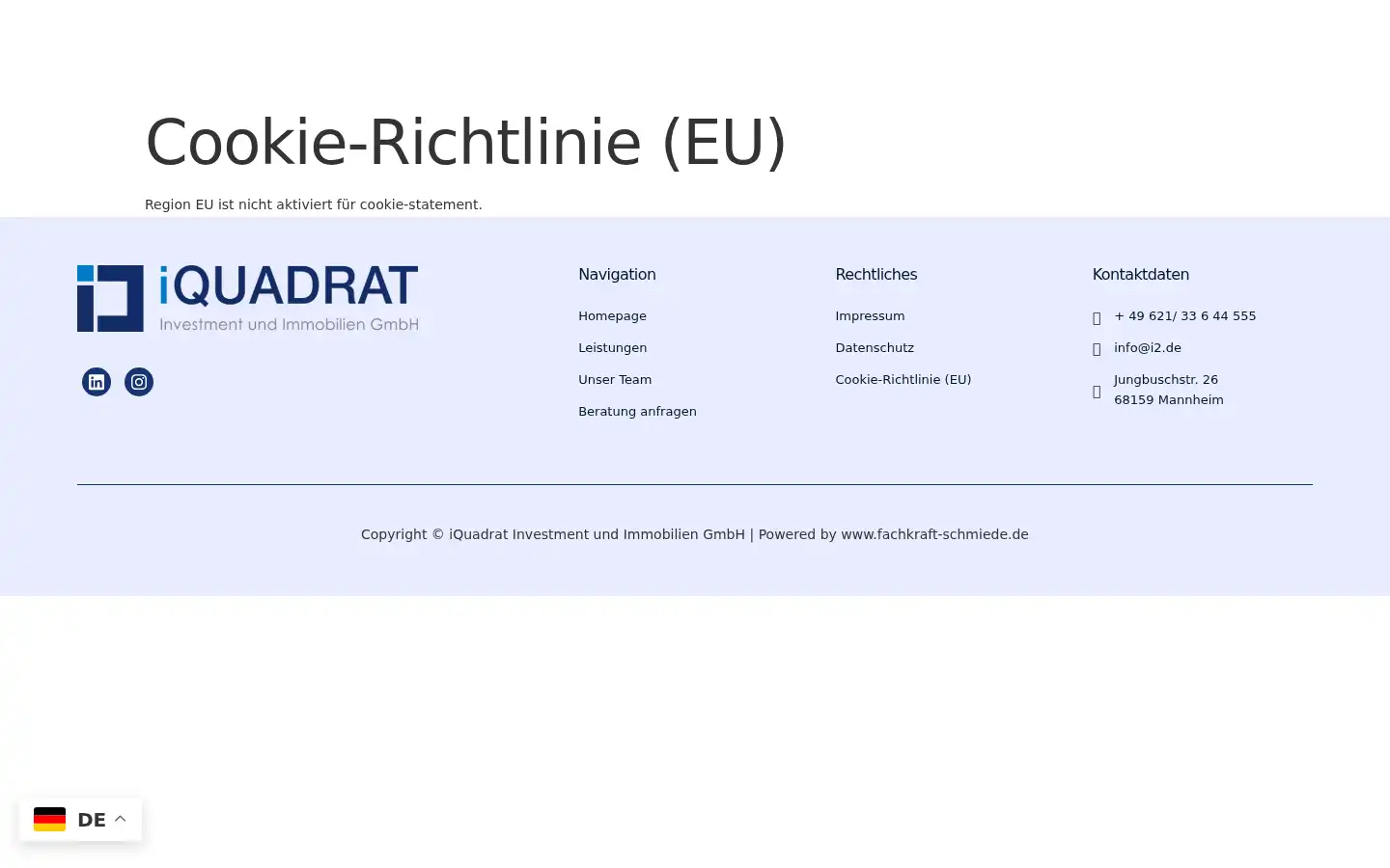 Screenshot of i2.de