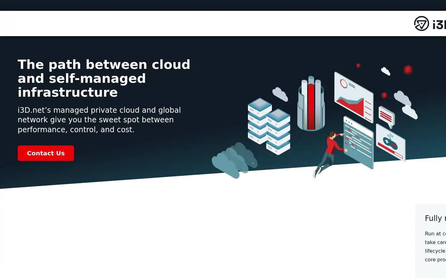 Screenshot of i3d.net