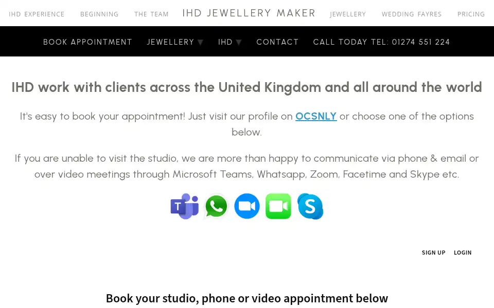 Screenshot of iainhenderson.co.uk