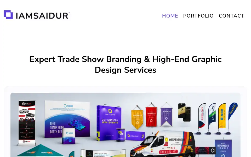 Screenshot of iamsaidur.com