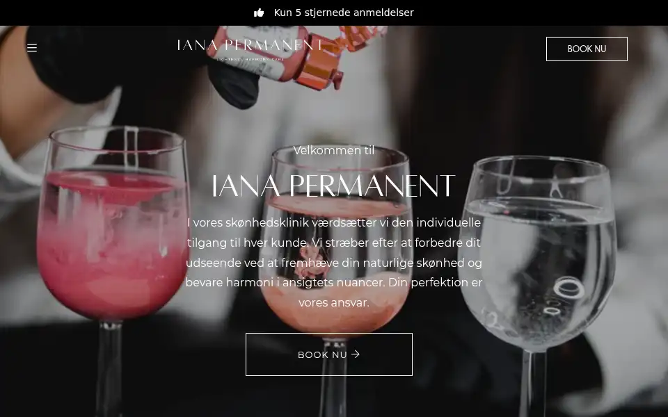 Screenshot of ianapermanent.dk