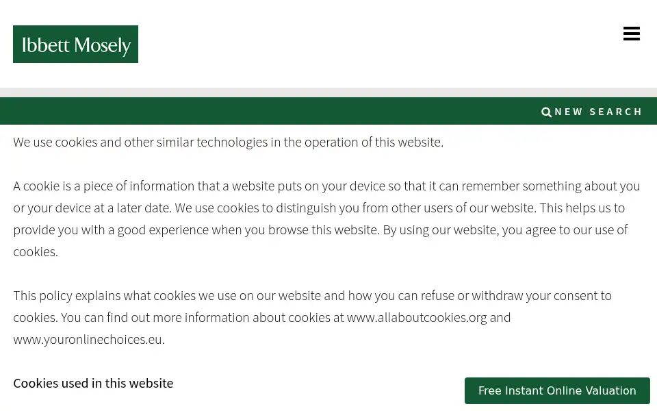 Screenshot of ibbettmosely.co.uk