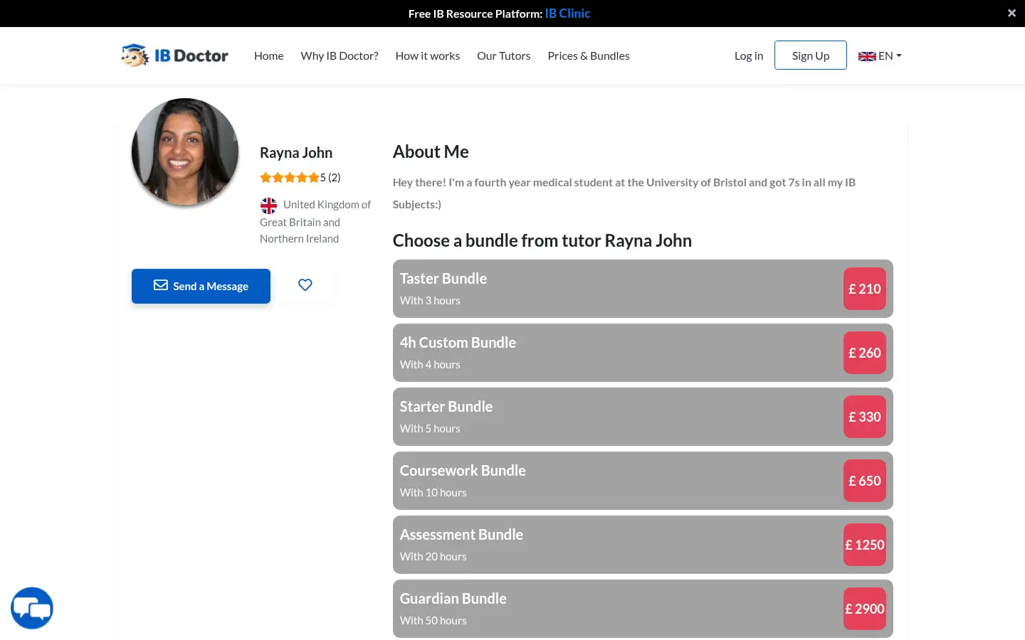 Screenshot of ibdoctor.co.uk