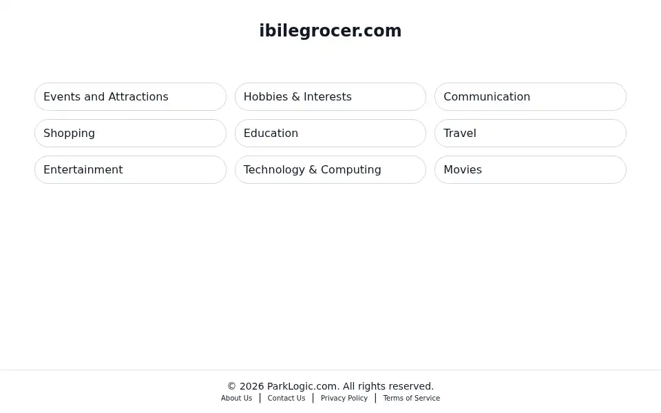 Screenshot of ibilegrocer.com