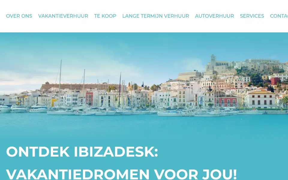 Screenshot of ibizadesk.com