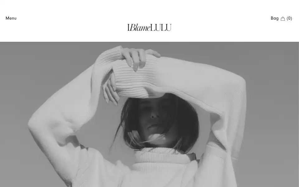 Screenshot of iblamelulu.com
