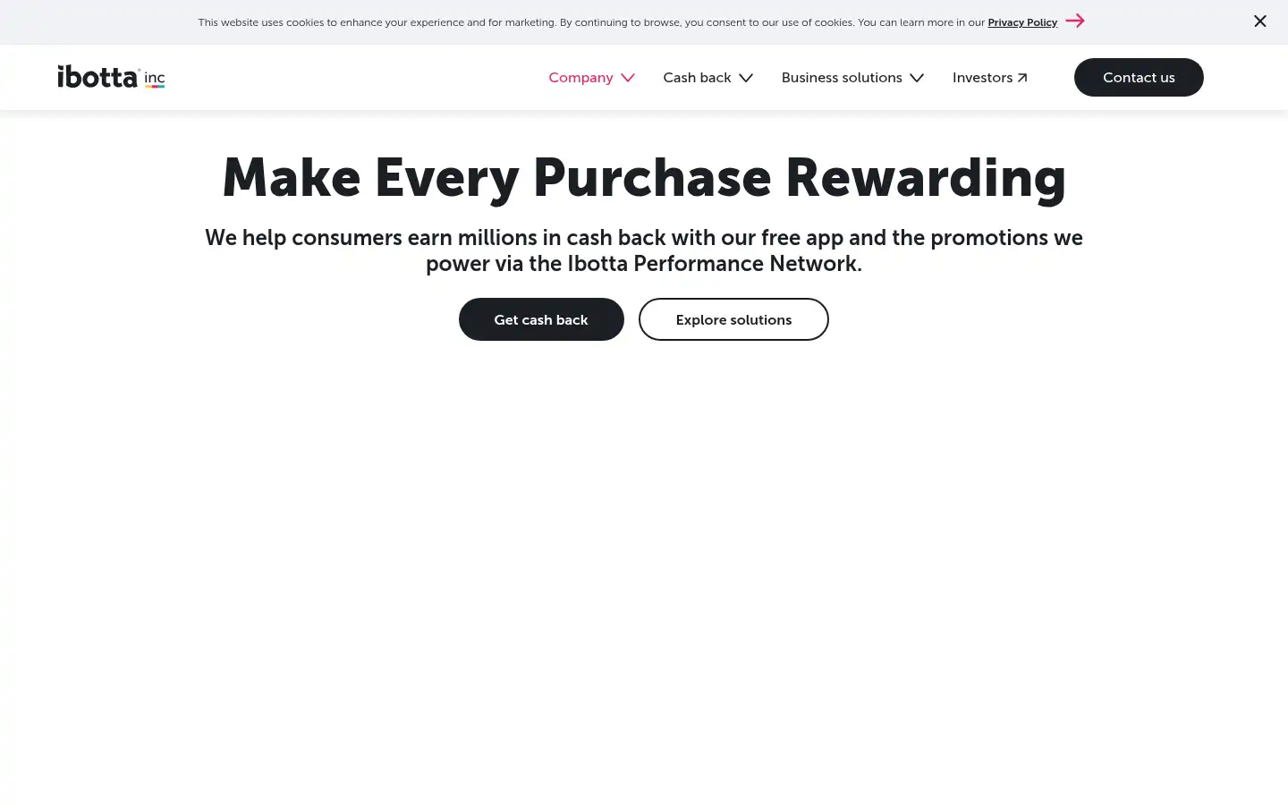 Screenshot of ibotta.com