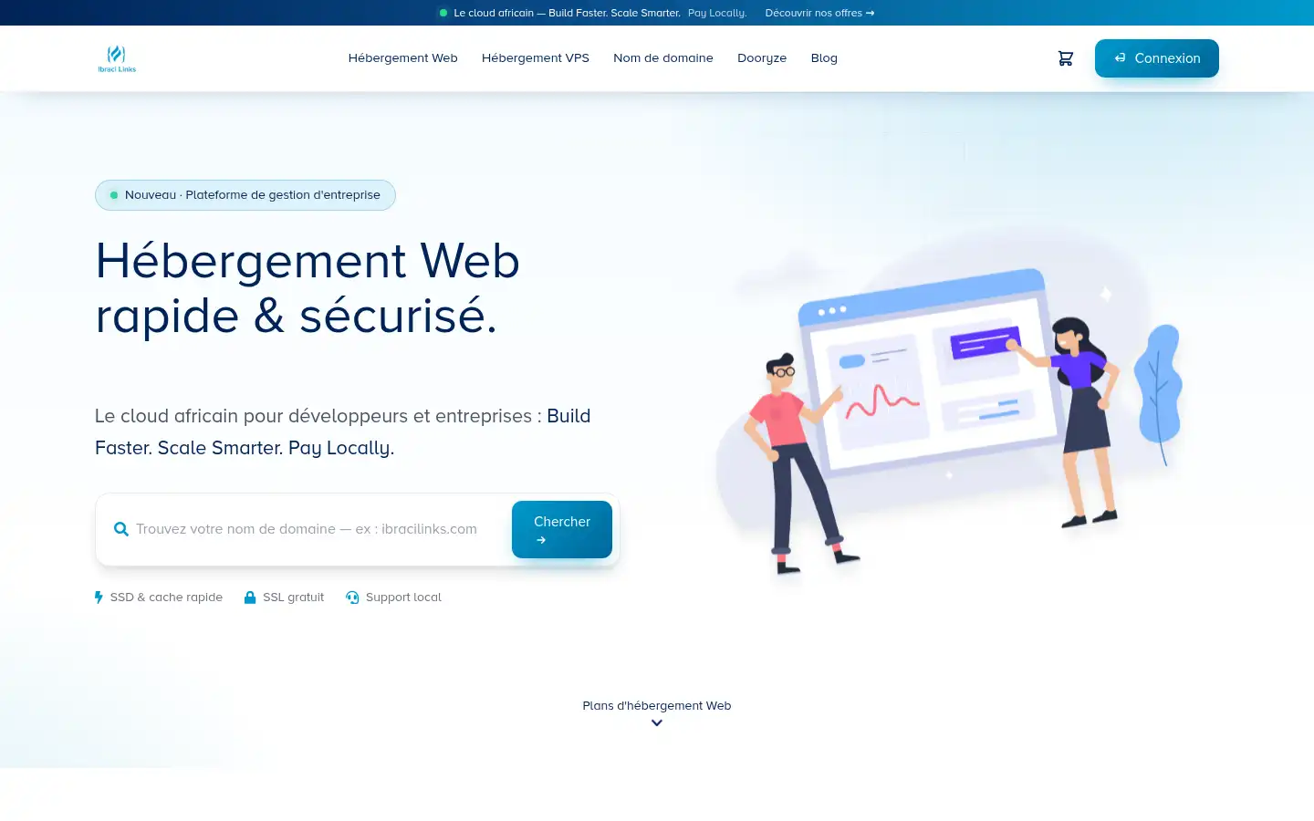 Screenshot of ibracilinks.com
