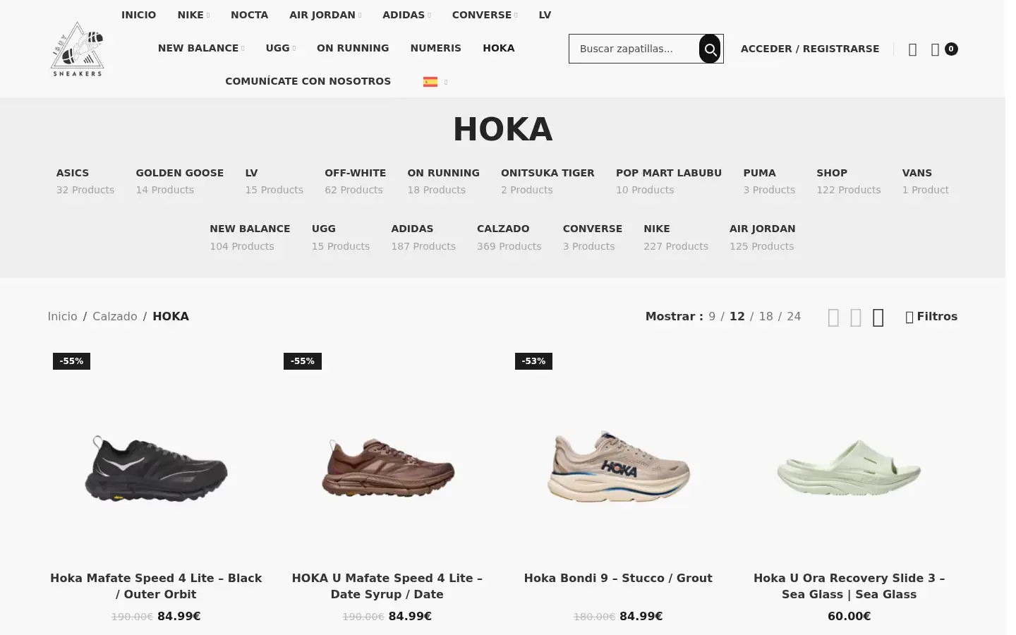 Screenshot of ibuysneakers.com