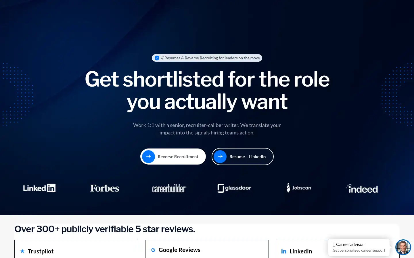 Screenshot of icareersolutions.com
