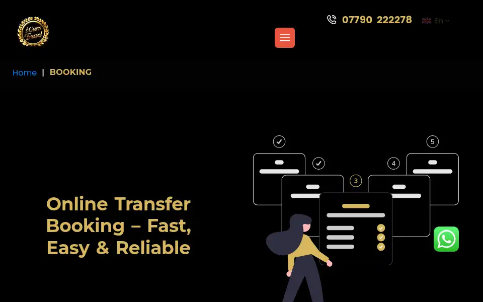Screenshot of icarstravel.com