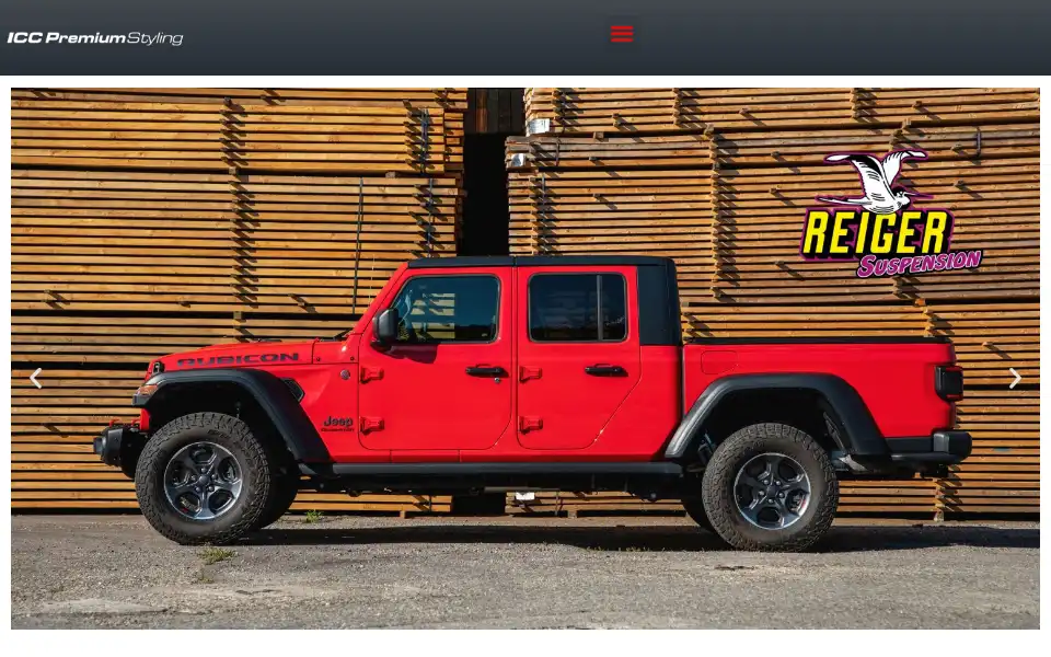 Screenshot of icctuning.com