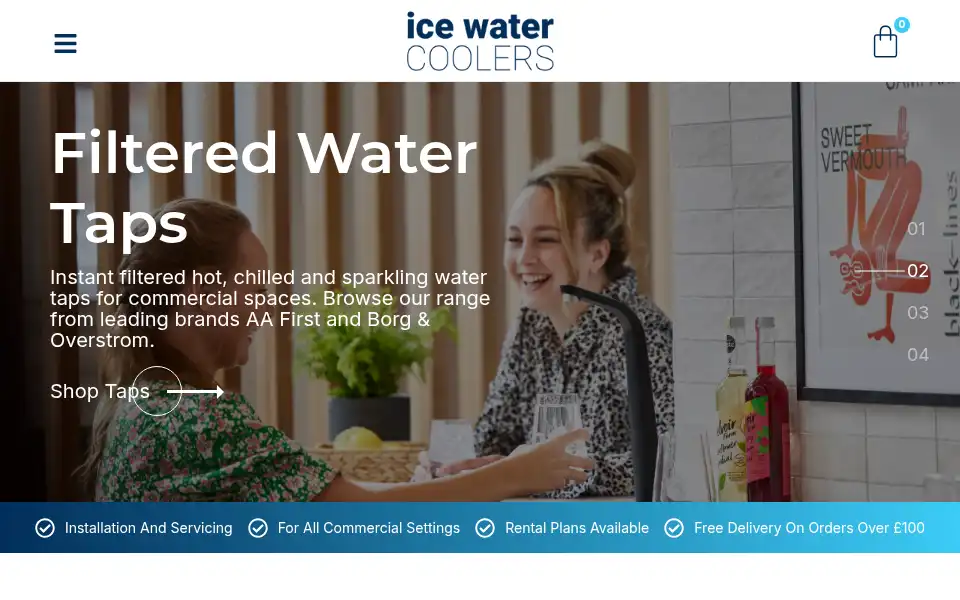 Screenshot of icewatercoolers.co.uk