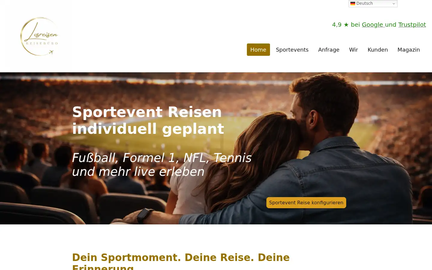 Screenshot of ich-liebe-reisen.de