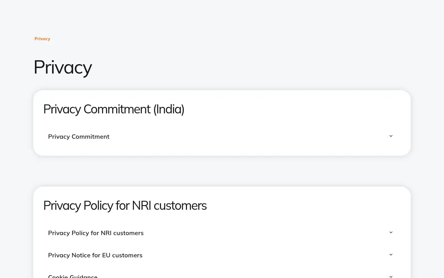 Screenshot of icicibank.ca