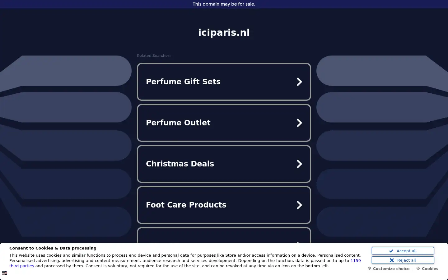 Screenshot of iciparis.nl