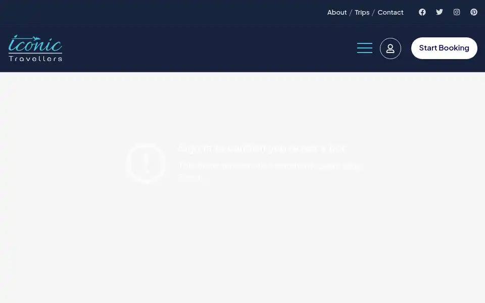 Screenshot of iconictravellers.in