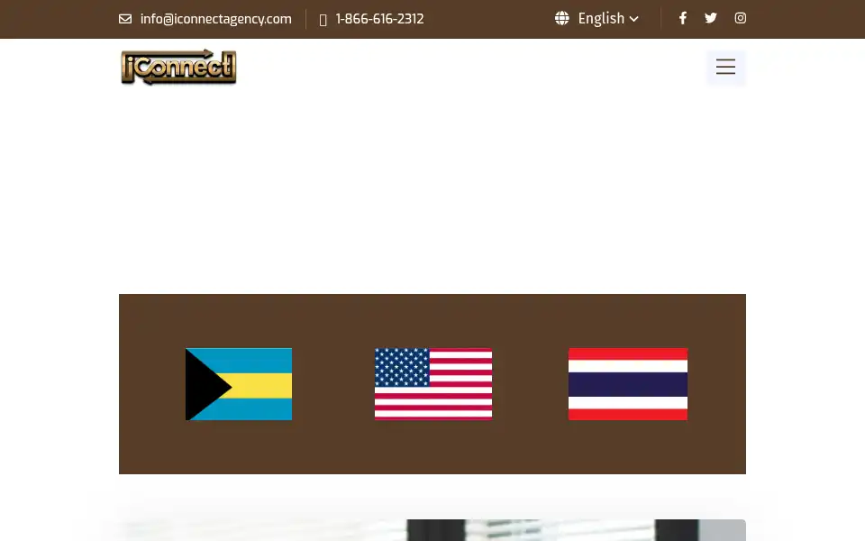 Screenshot of iconnectagency.com