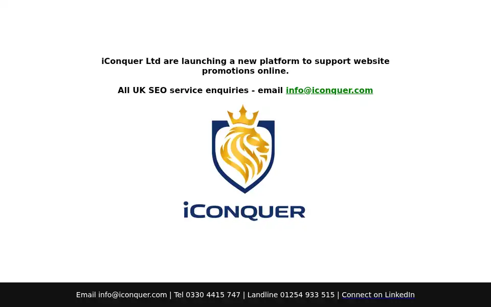 Screenshot of iconquer.com