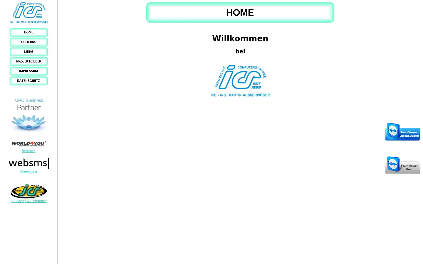 Screenshot of icsnet.at