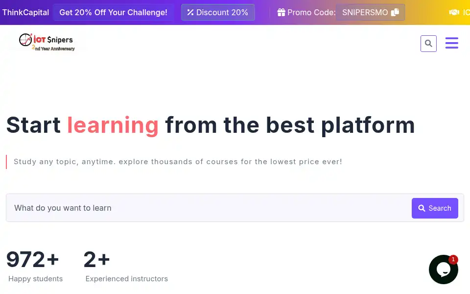 Screenshot of ictsnipers.com