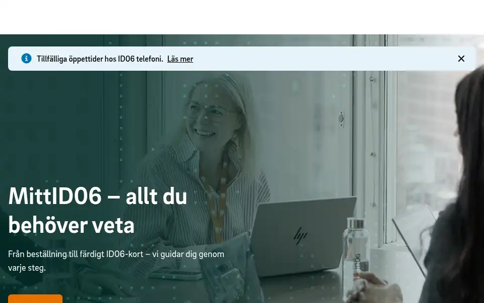 Screenshot of id06.se