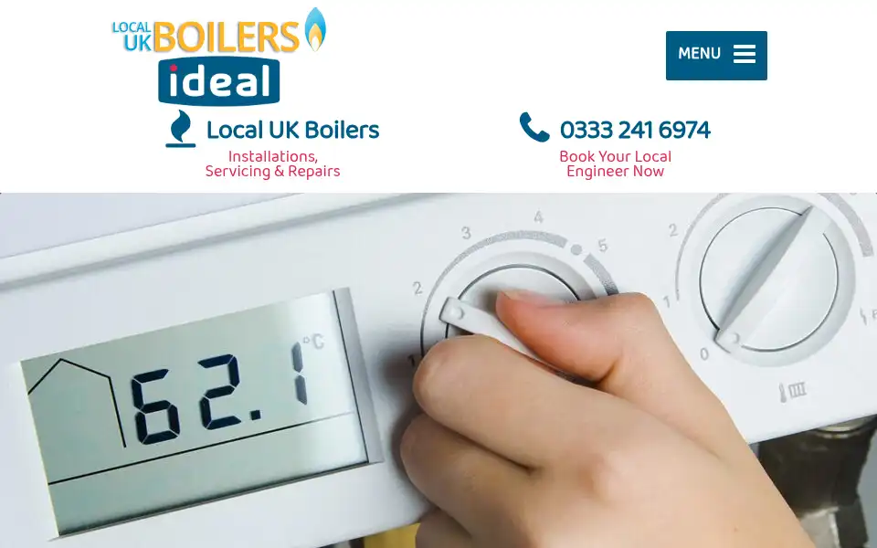 Screenshot of idealboilers.net