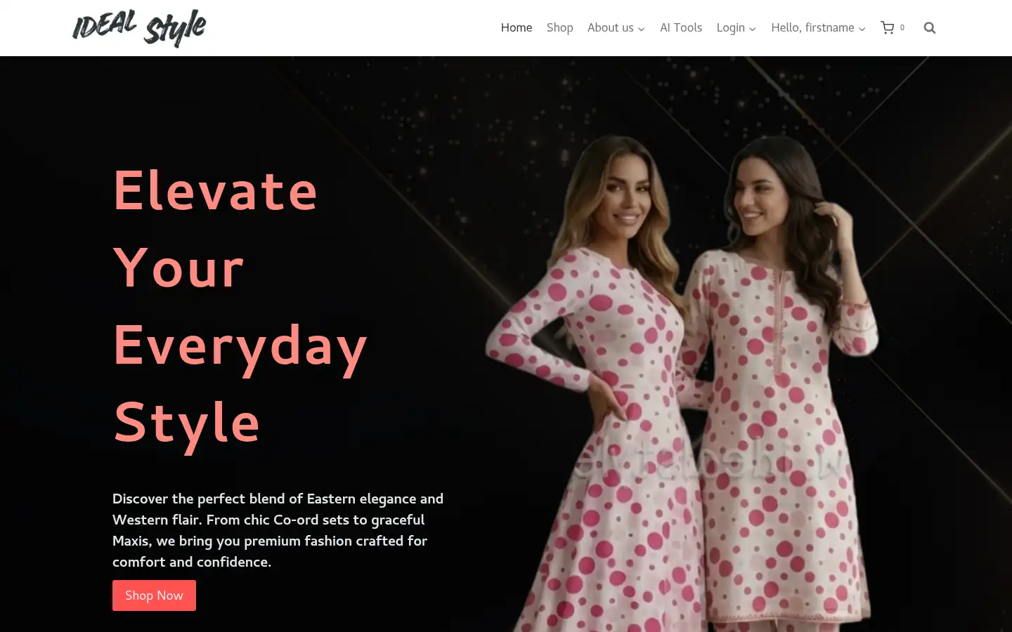 Screenshot of idealstyle.pk