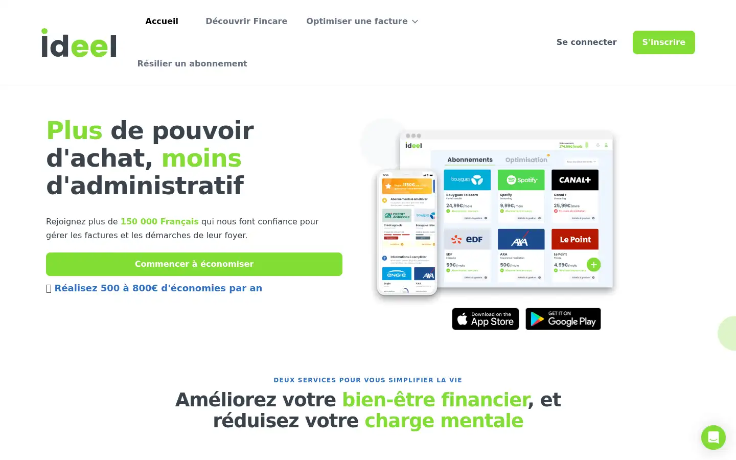 Screenshot of ideel.io