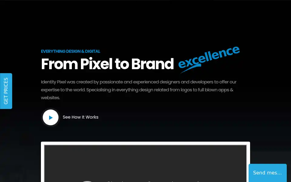 Screenshot of identitypixel.com