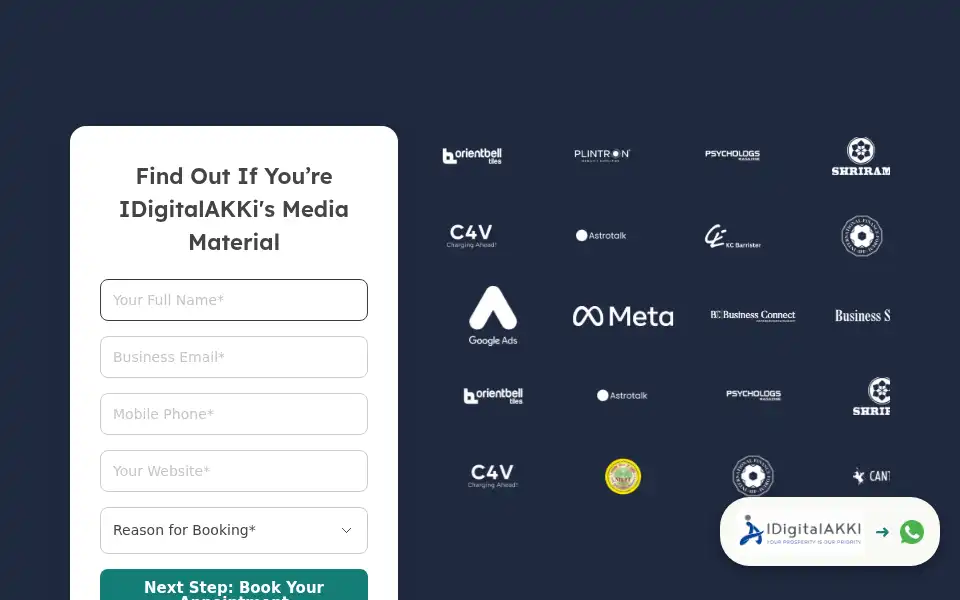 Screenshot of idigitalakki.media