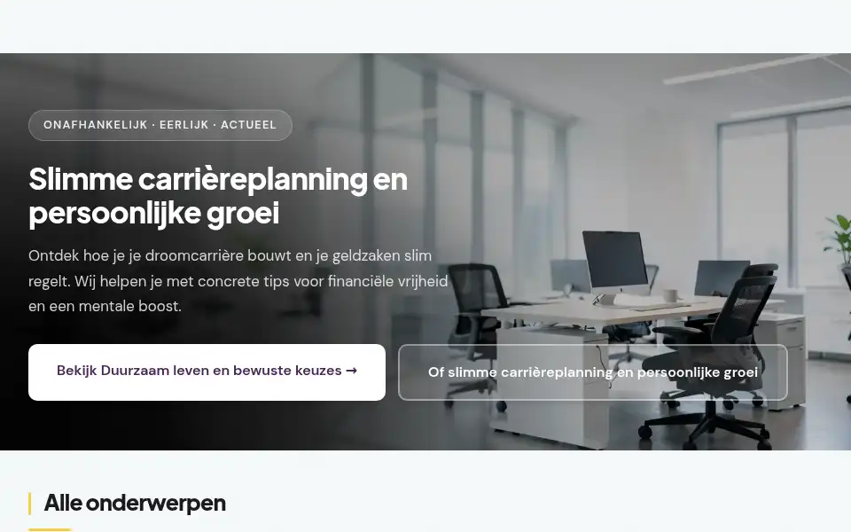 Screenshot of idiva.nl