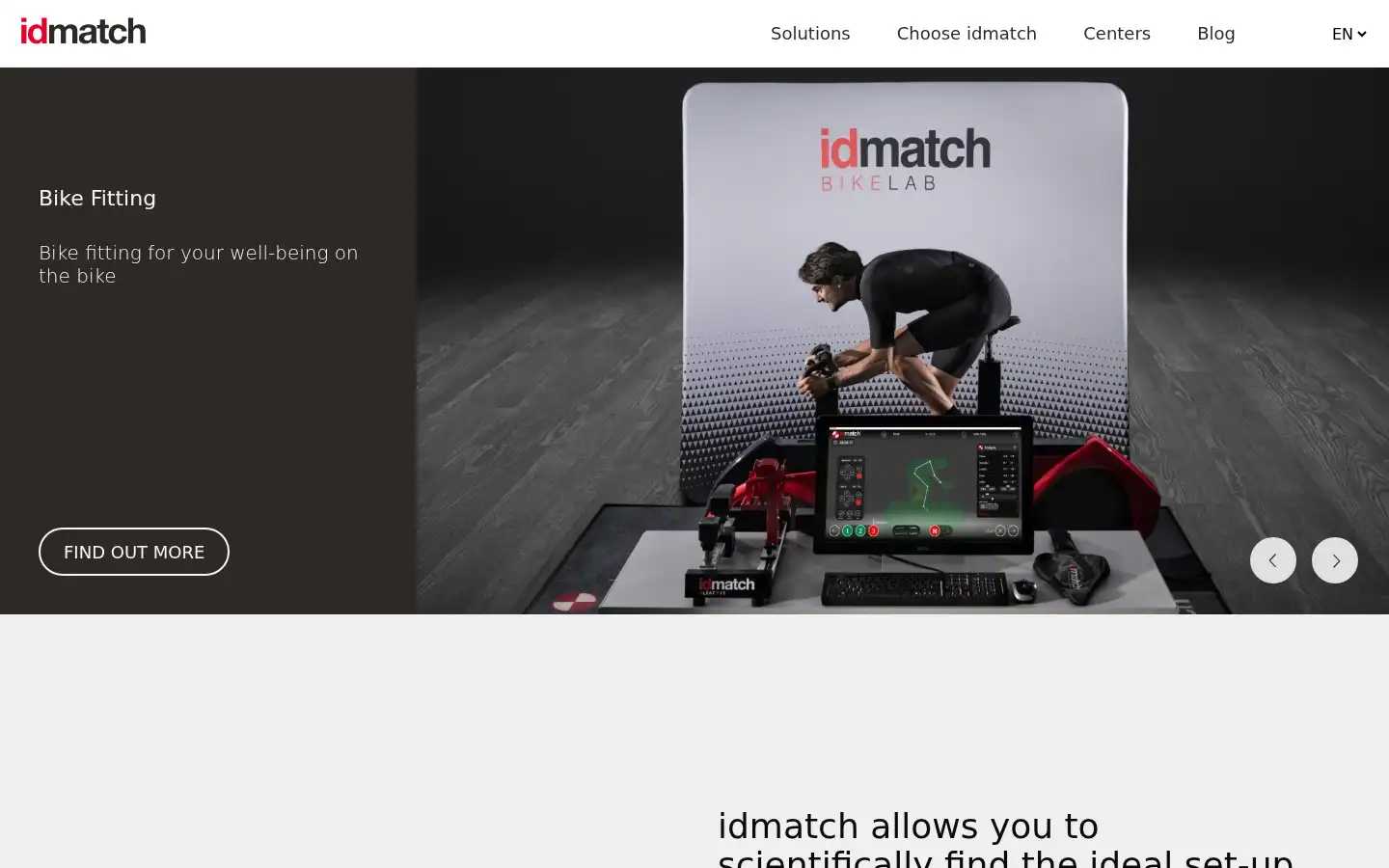 Screenshot of idmatch.it