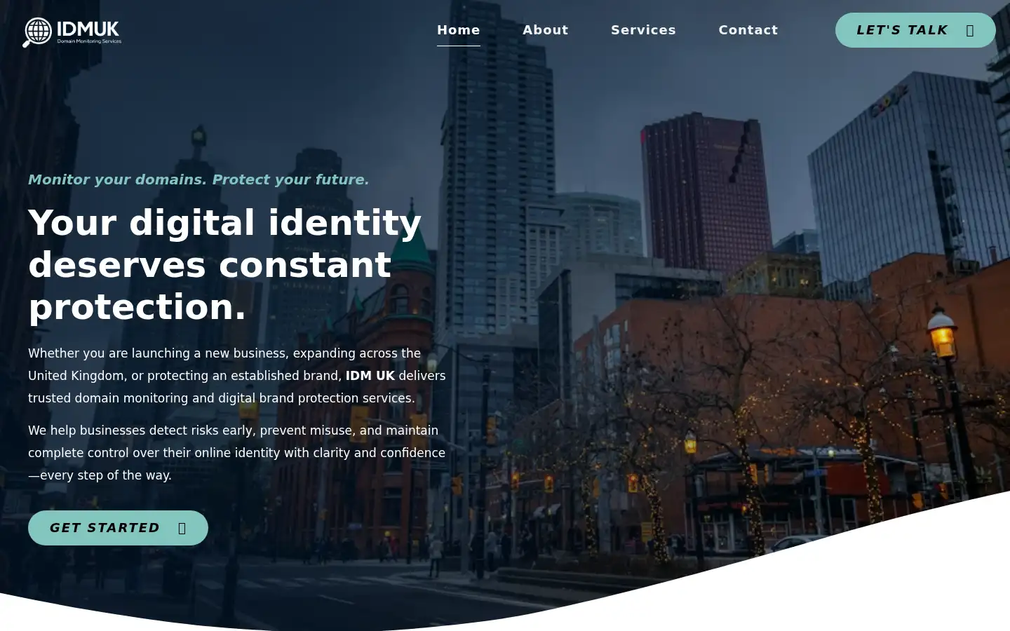 Screenshot of idmuk.net