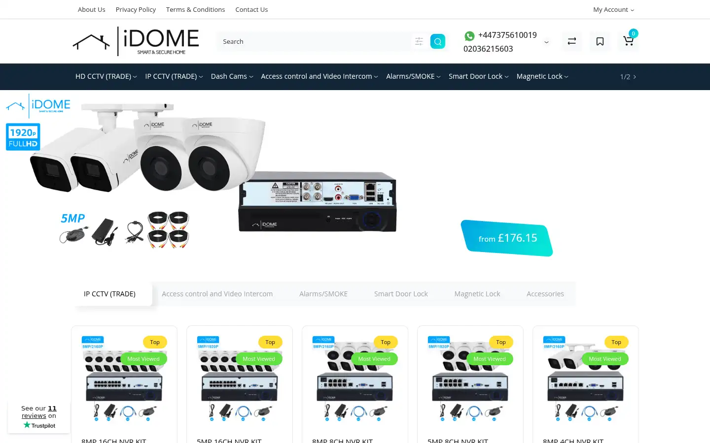 Screenshot of idome.uk