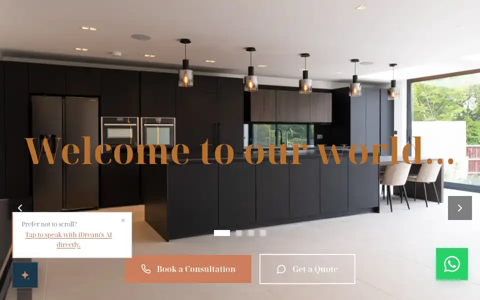Screenshot of idreamlondon.com