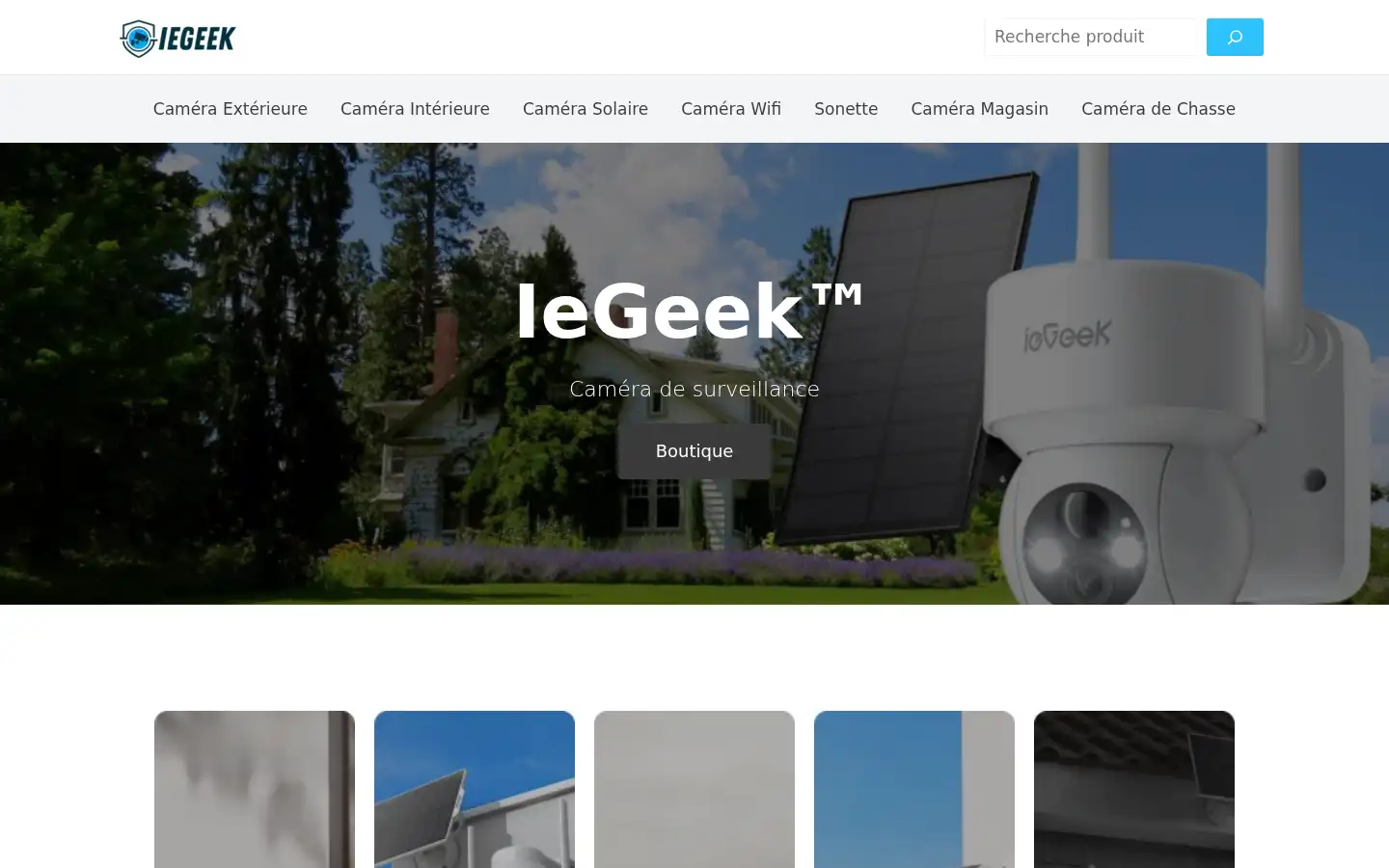 Screenshot of iegeek.fr