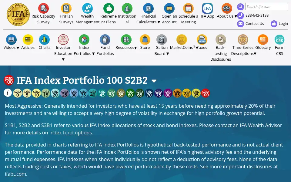 Screenshot of ifa.com