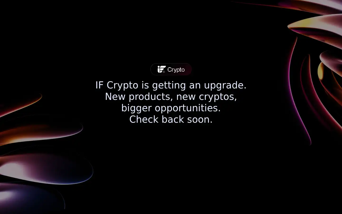 Screenshot of ifcrypto.com