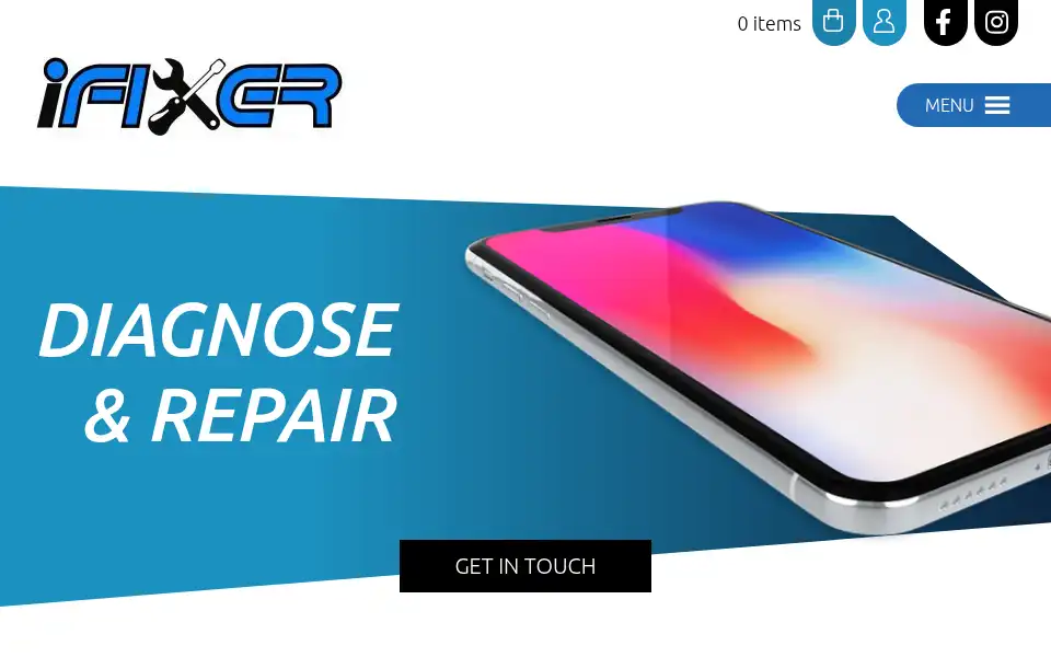 Screenshot of ifixer.com