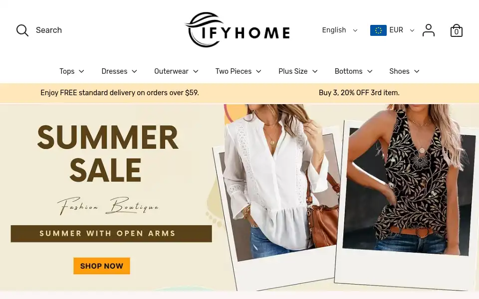 Screenshot of ifyhome.com